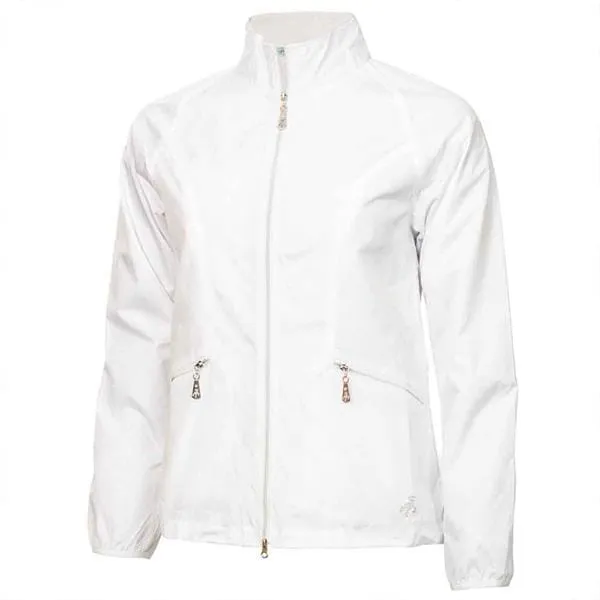 Green Lamb Keeva Jacquard Windbreaker Jacket