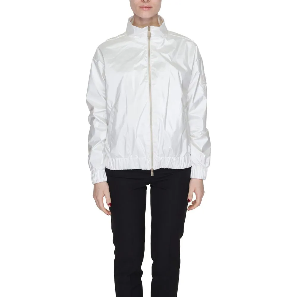 Green Polyester Jackets & Coat