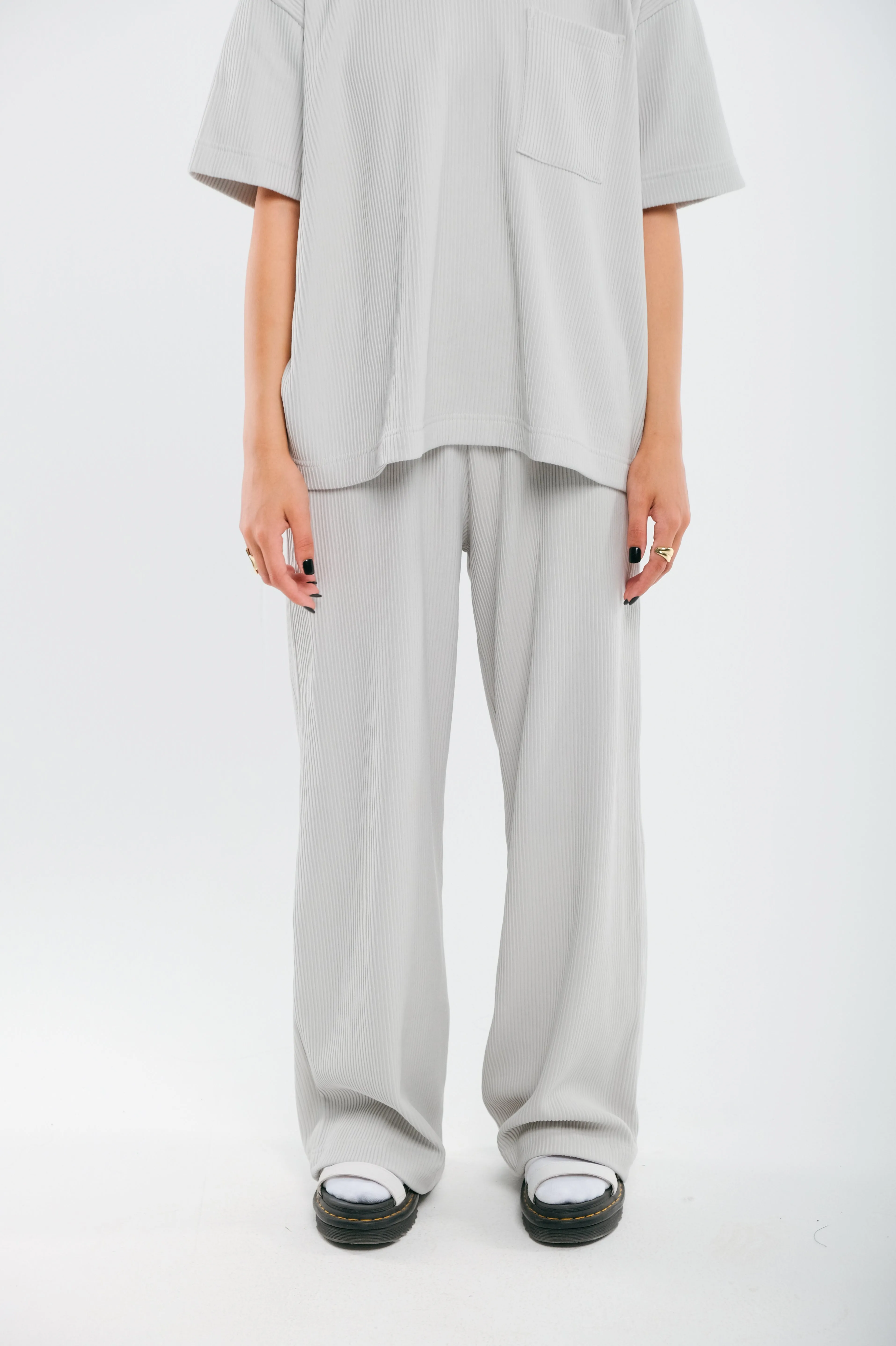 Grey Drill Pants