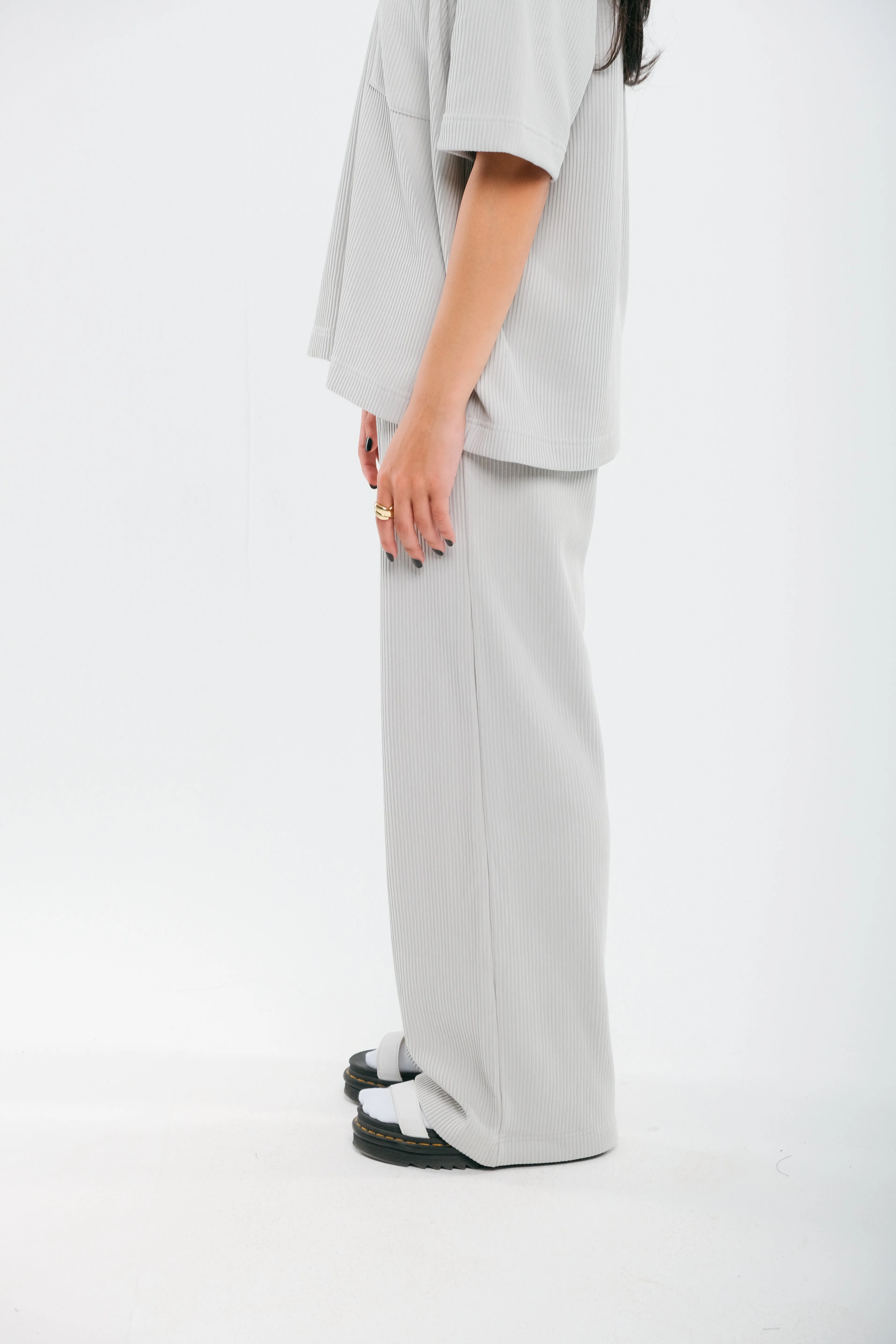 Grey Drill Pants