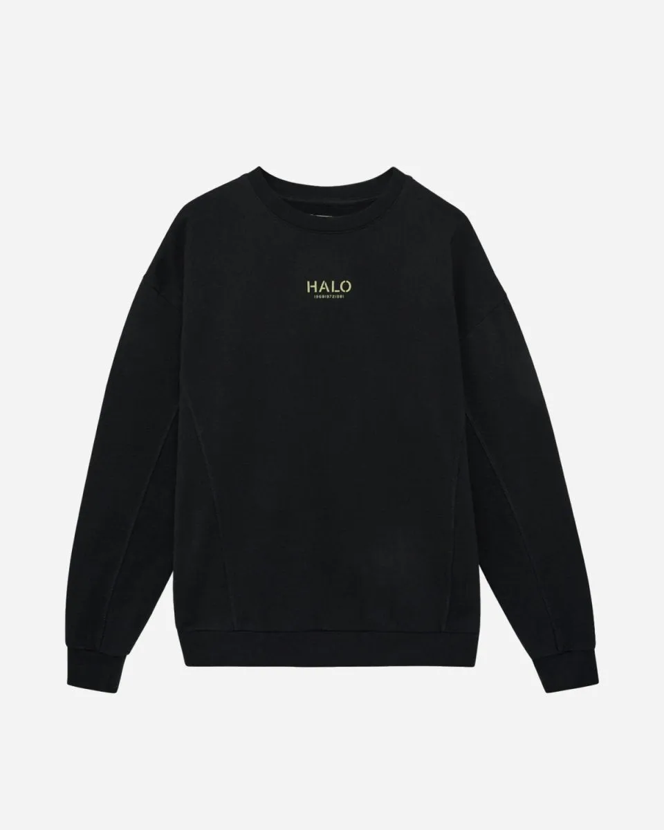 Halo Heavy Graphic Crew - Black
