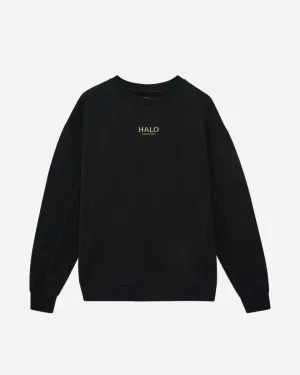 Halo Heavy Graphic Crew - Black