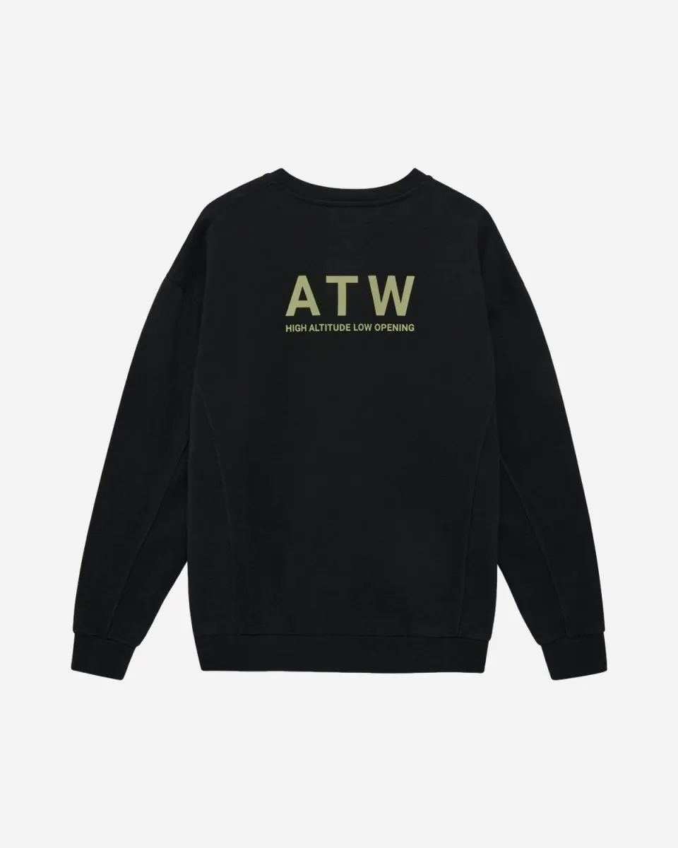 Halo Heavy Graphic Crew - Black