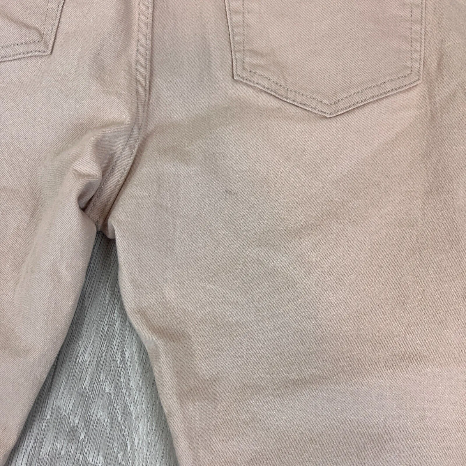 H&M Mens Straight Regular Fit Beige Denim Jeans Size 31