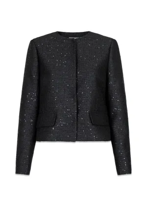Helina Sequins Jacket - Black