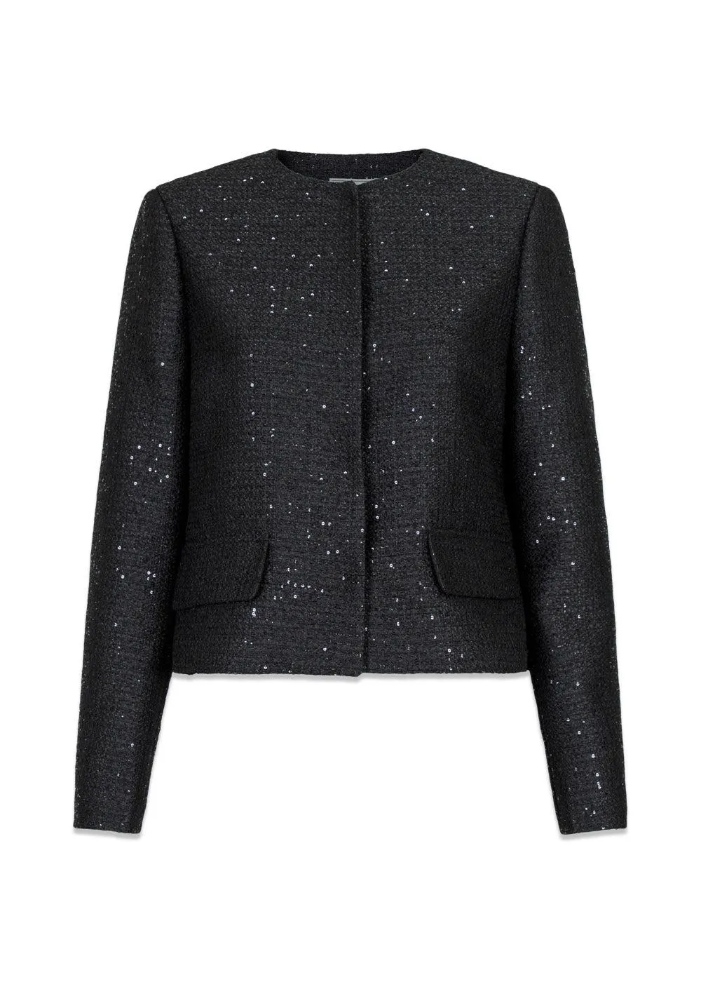 Helina Sequins Jacket - Black
