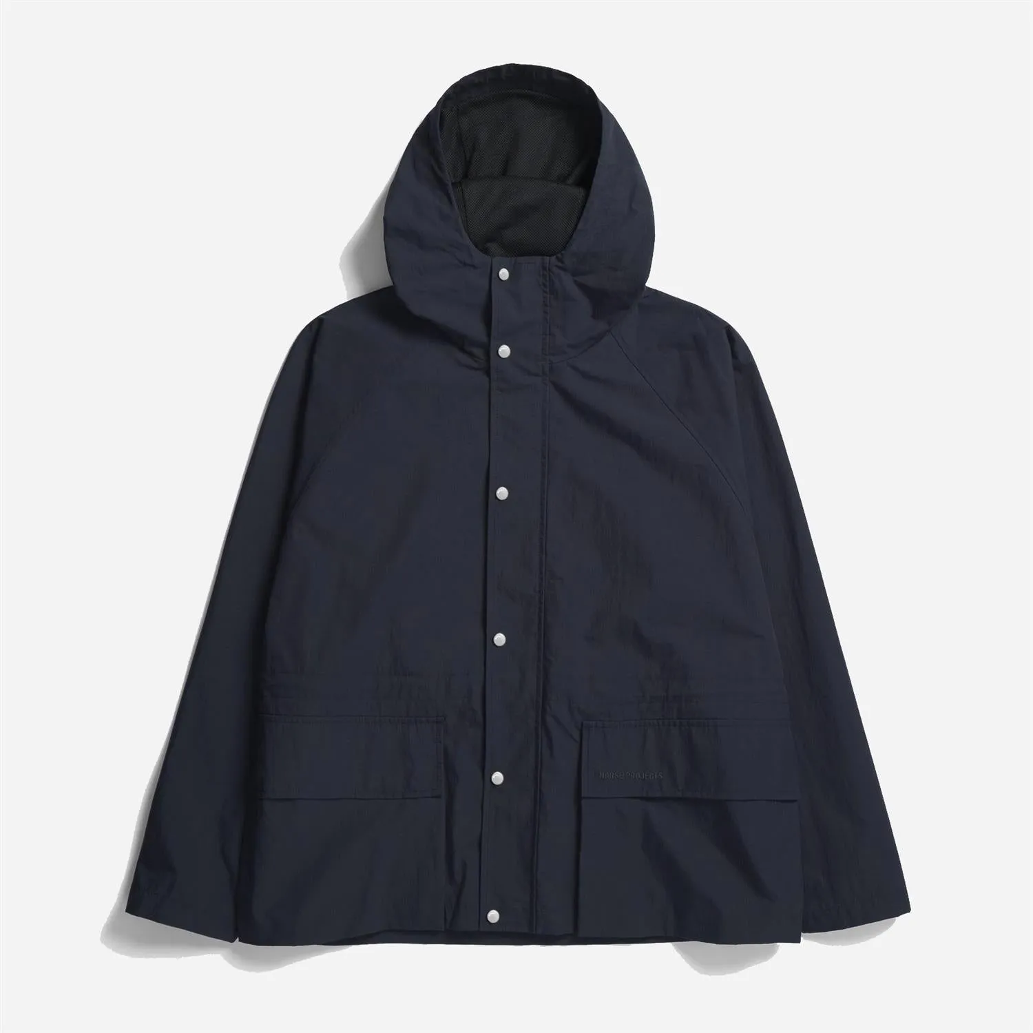 Herluf Tech Poplin Jacket - Dark Navy