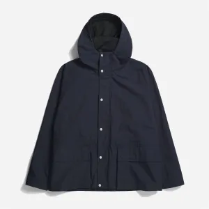 Herluf Tech Poplin Jacket - Dark Navy