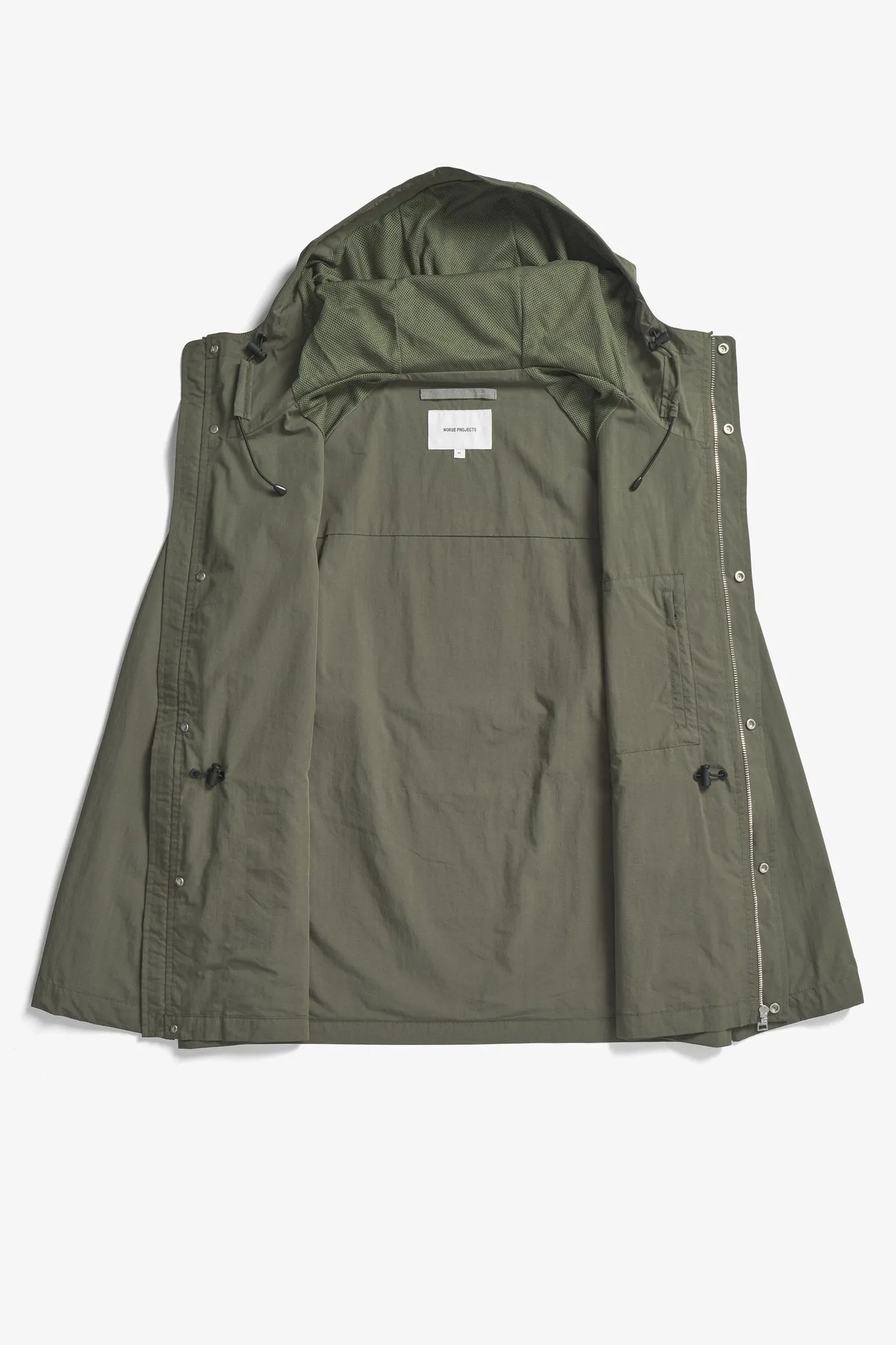 Herluf Tech Poplin Jacket - Ivy Green