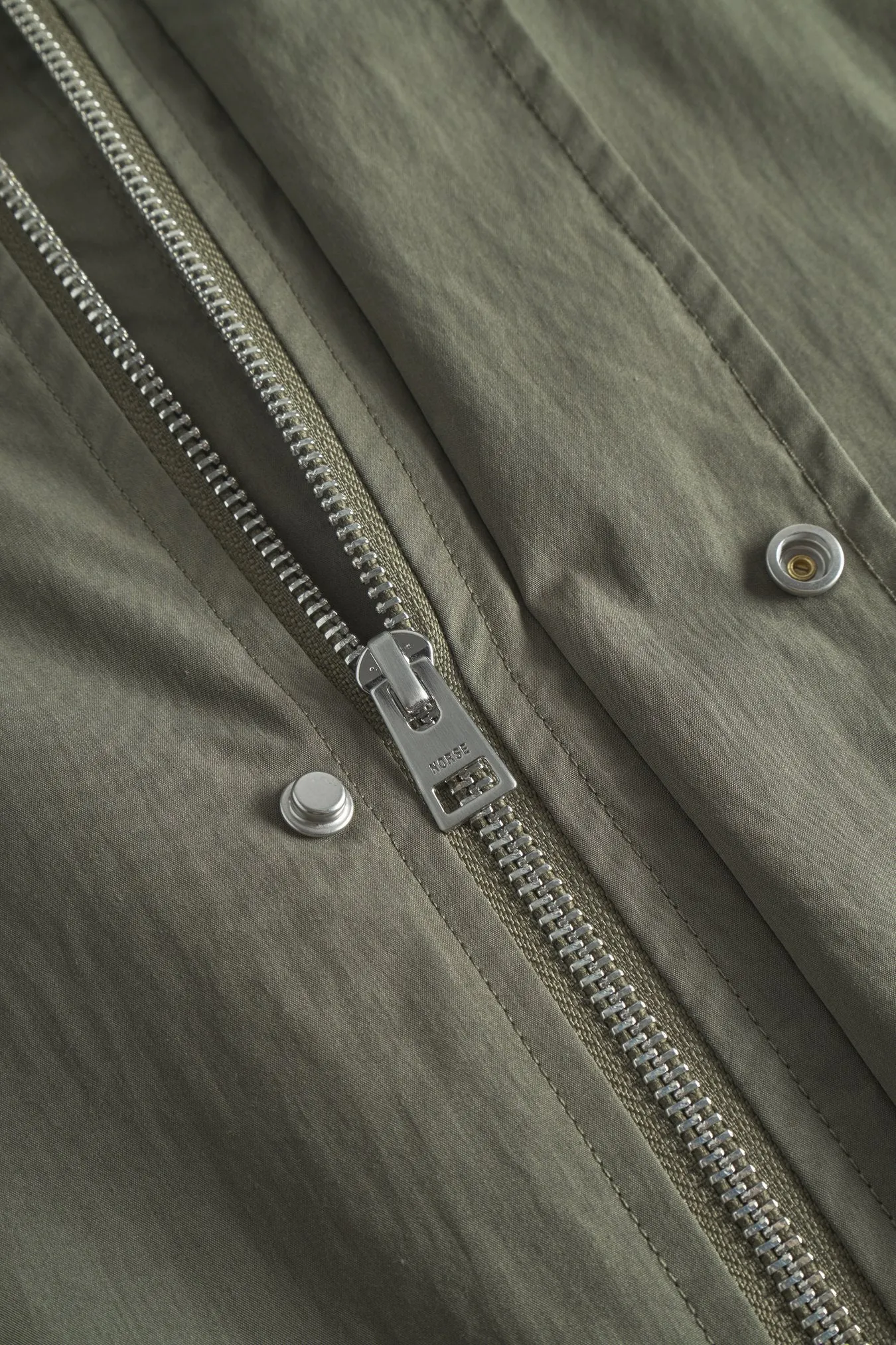 Herluf Tech Poplin Jacket - Ivy Green