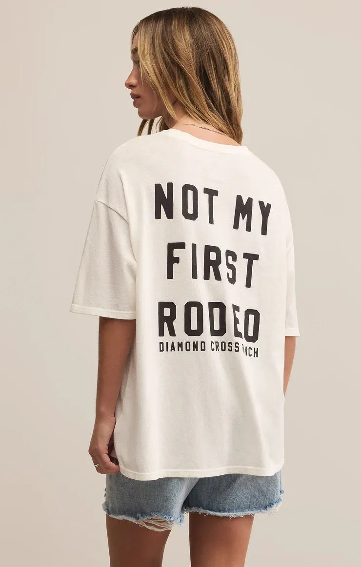 Howdy SoCal Oversized Tee Sea Salt