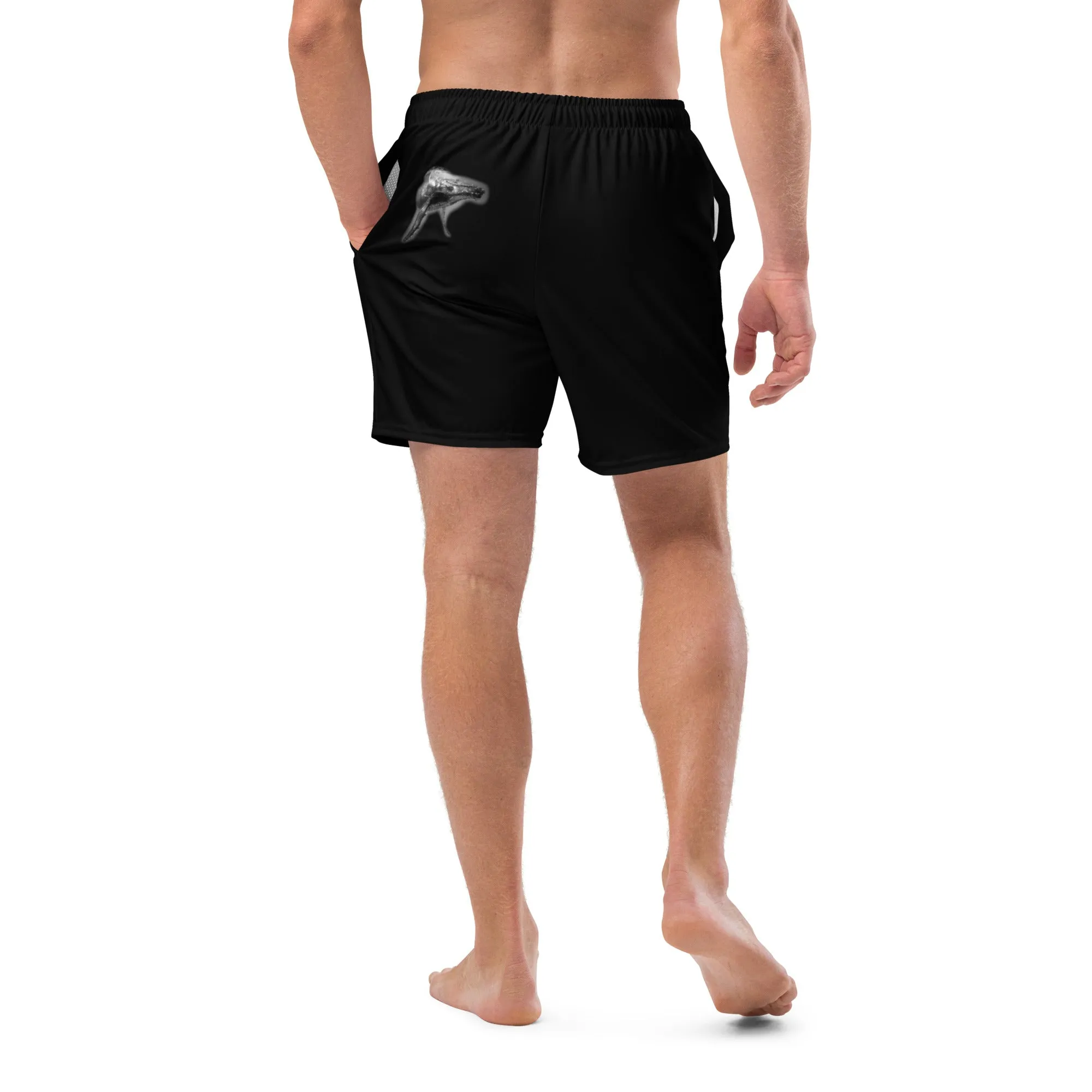 Humpback Mother and Calf Men's swim trunks