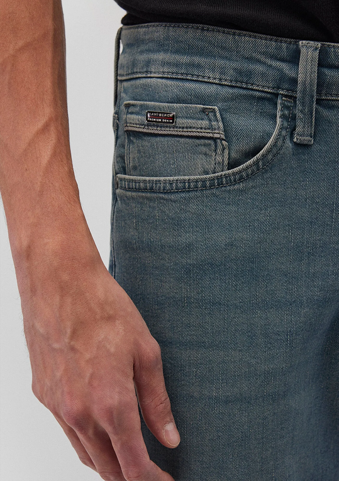 Hunter Foggy Shaded Mavi Black Jean Pants