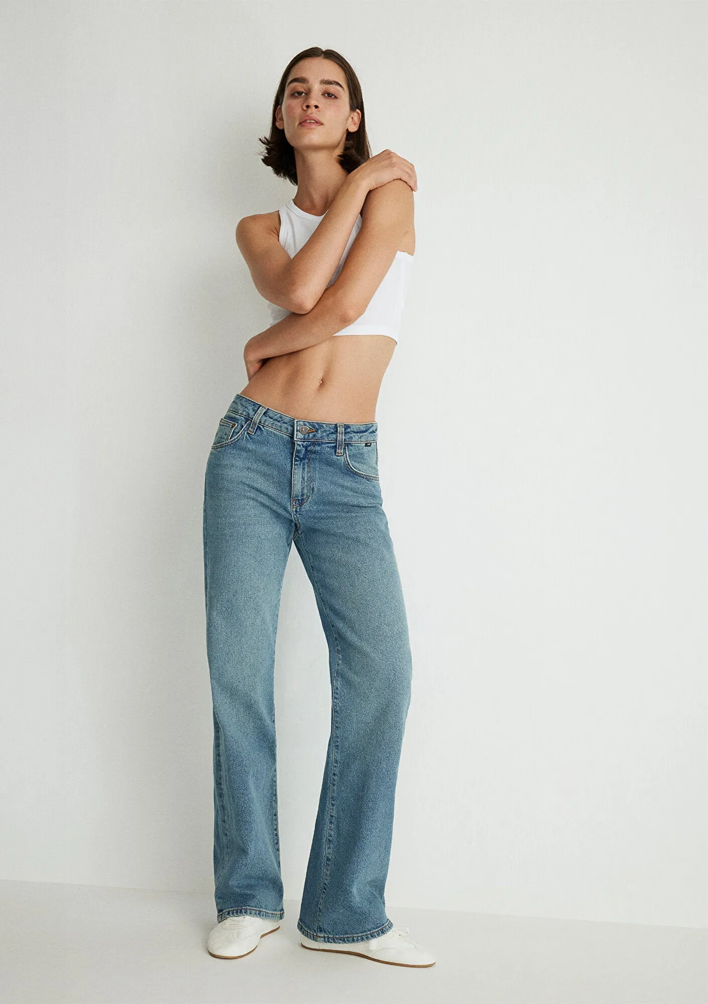 Ibiza Light Shaded Denim Jean Pants