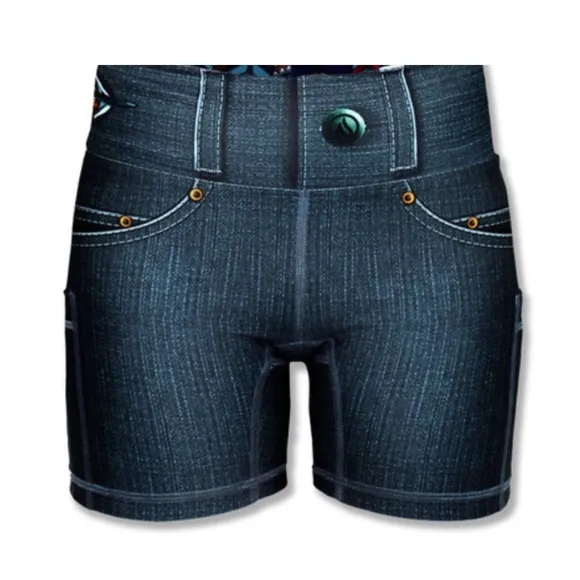 INKnBURN Owl Denim 4” shorts *Price is Firm. Thank you. No low offers.