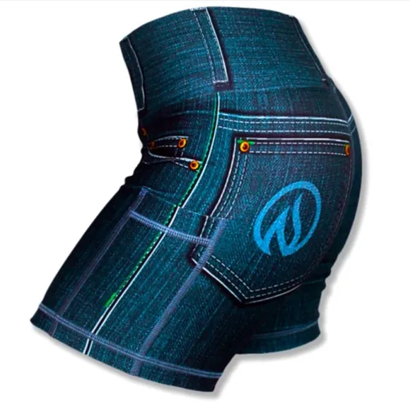 INKnBURN Owl Denim 4” shorts *Price is Firm. Thank you. No low offers.
