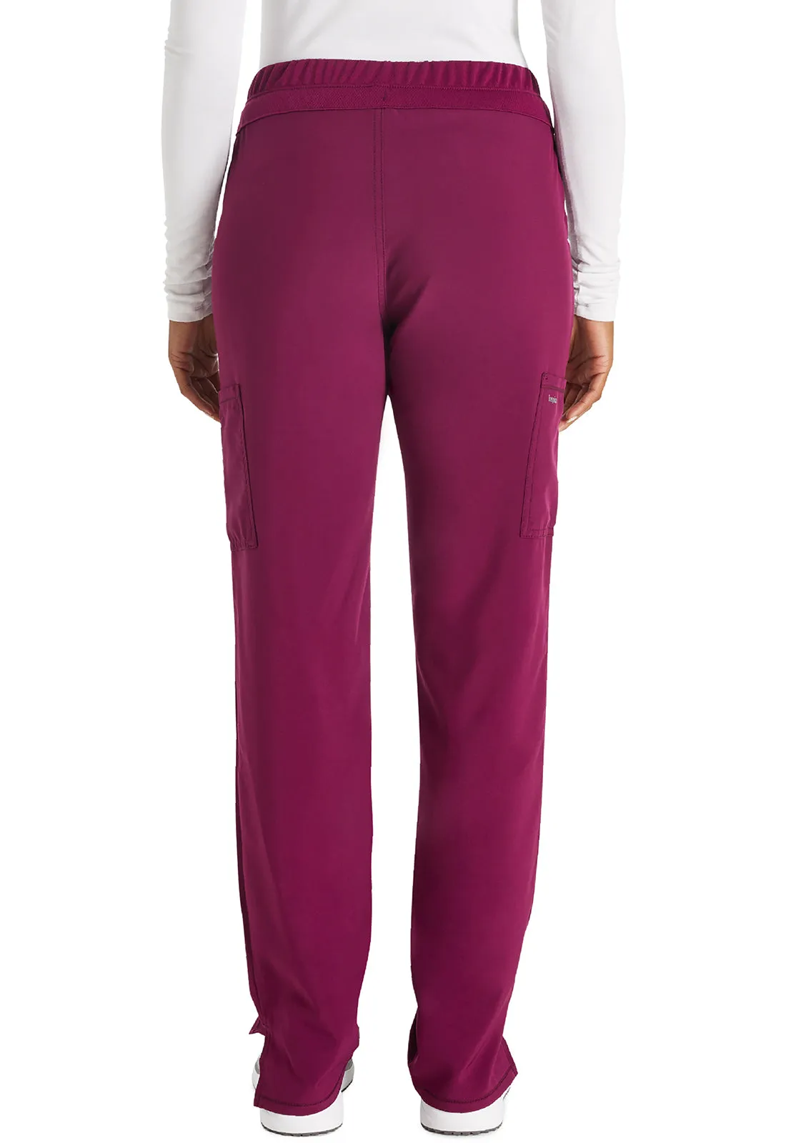 Inspira Flex IP072A Straight Leg Pants Wine