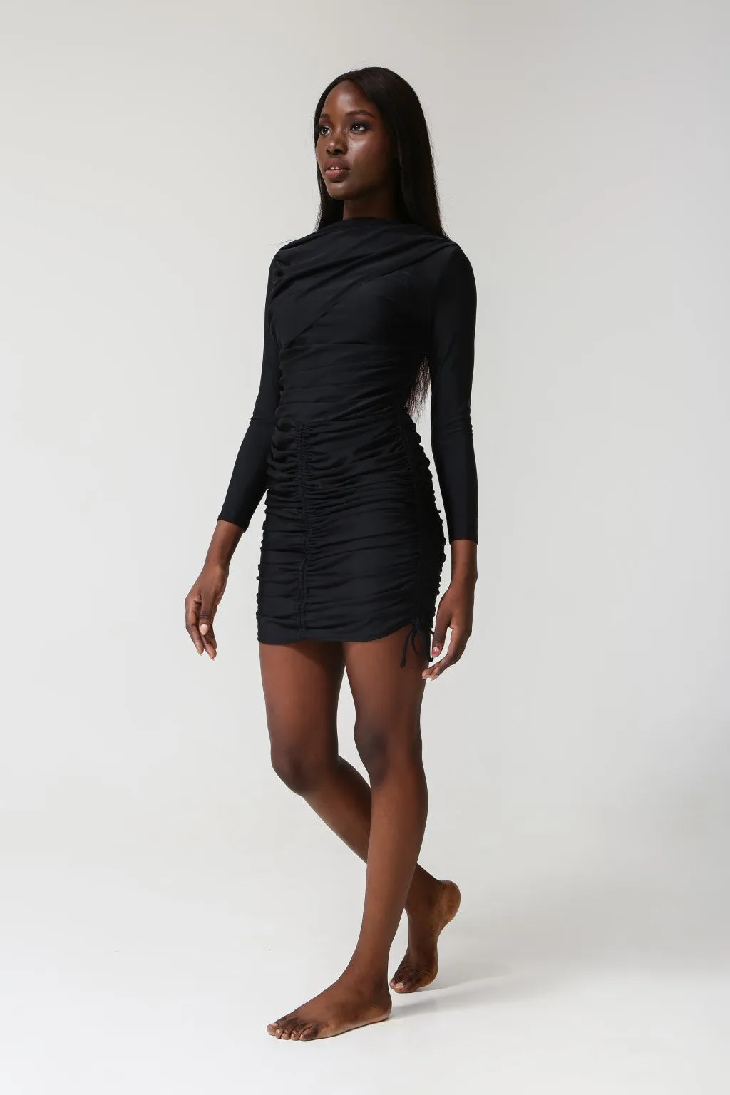 Isla Swim Dress - Black