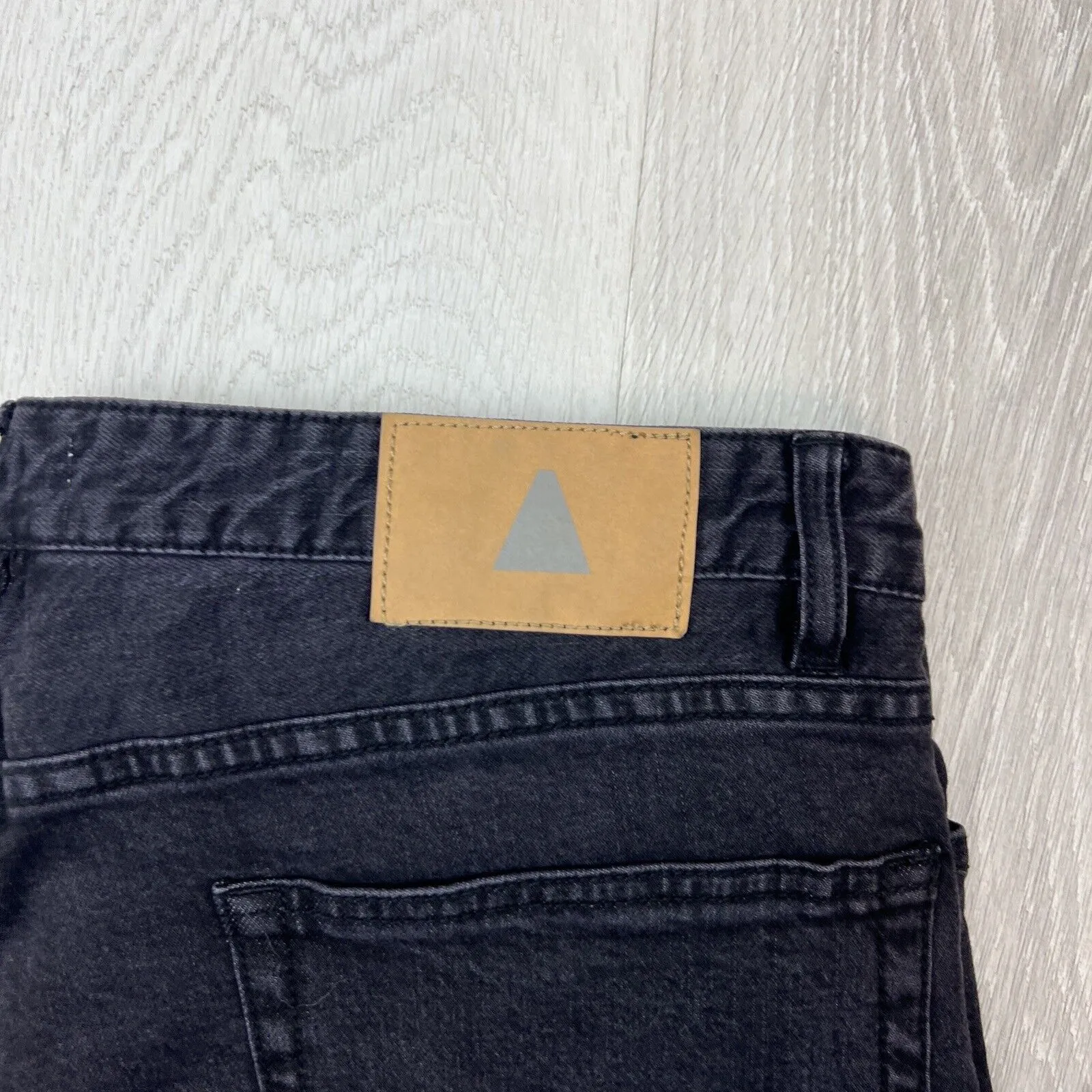 JAG Mens Black Straight Leg Jeans Size 36