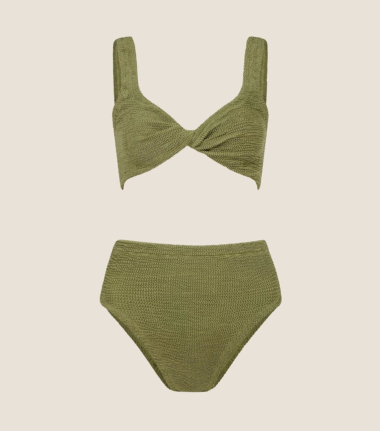 Jamie Bikini - Metallic Moss