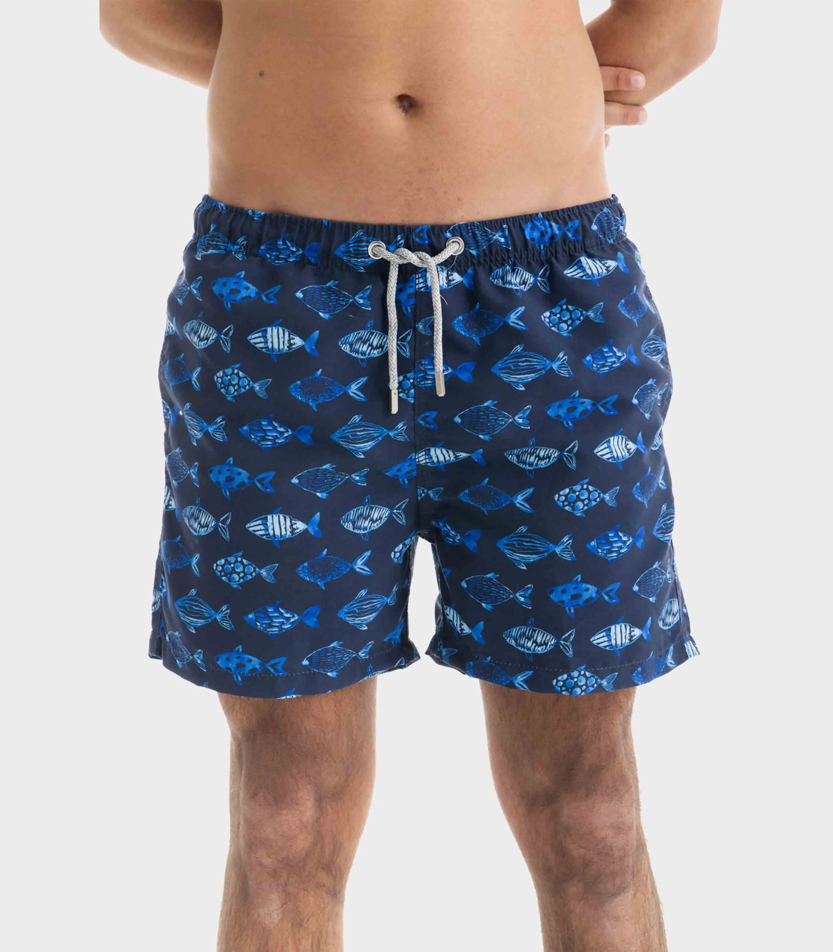 JAY X KAI - Fish Printed Swim Short