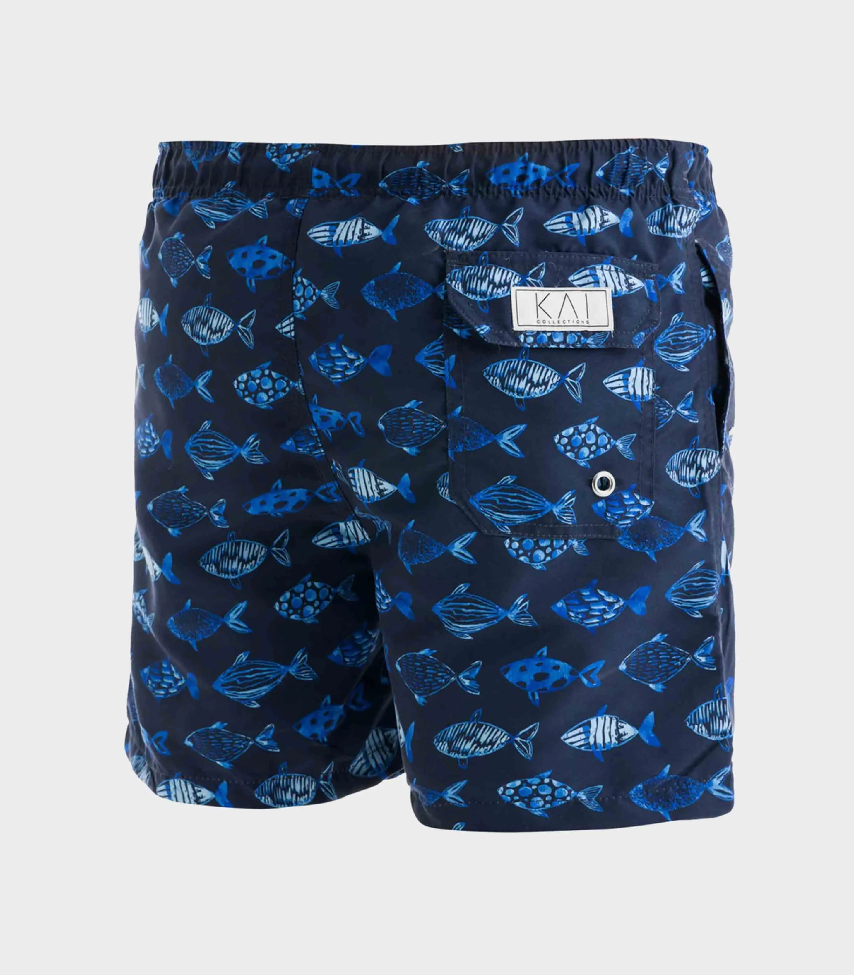 JAY X KAI - Fish Printed Swim Short
