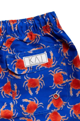 JAY X KAI - Royal Crabs Swim Shorts