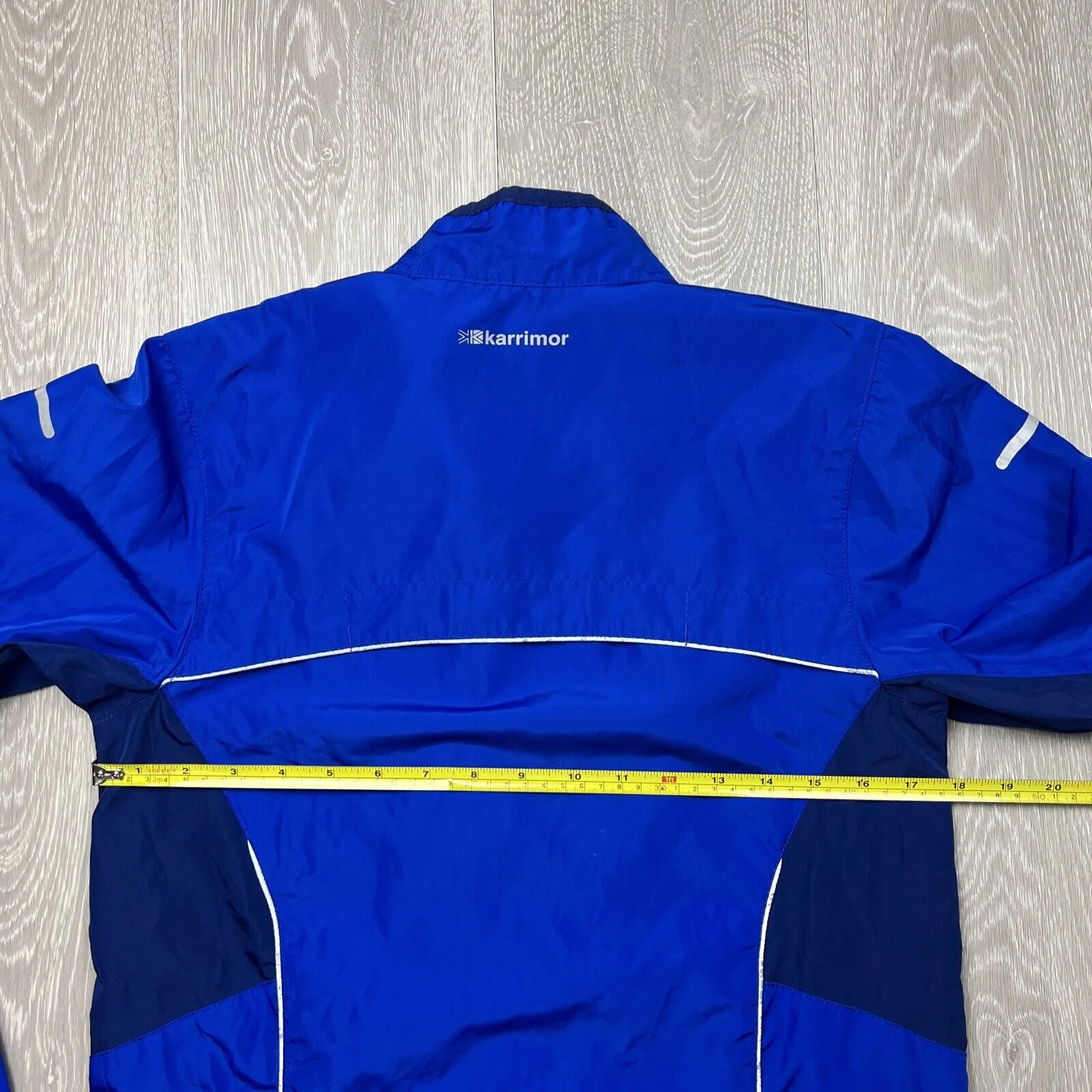 Karrimor Run Unisex Blue Windbreaker Size XS