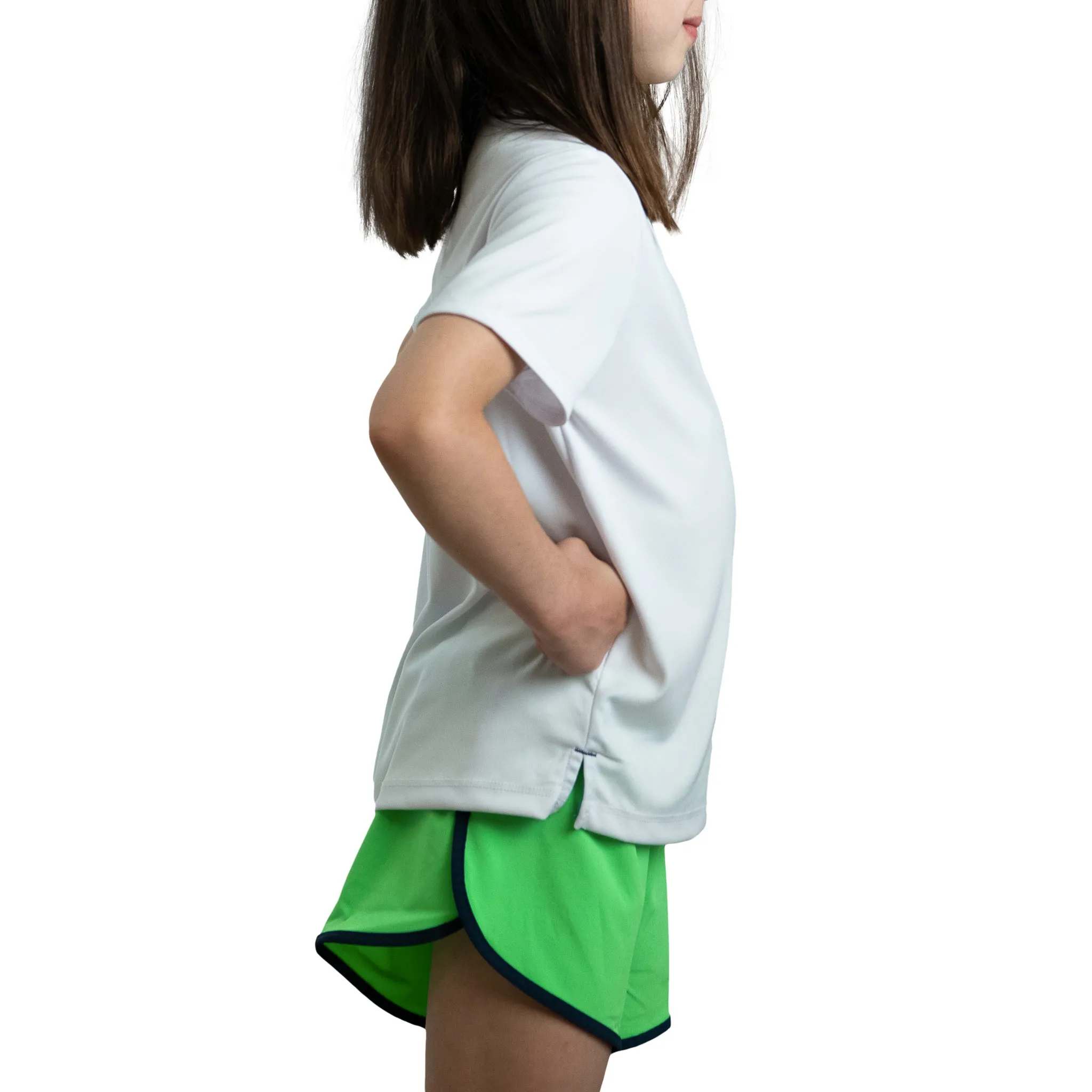 Kids' Boston Running T-Shirt - White