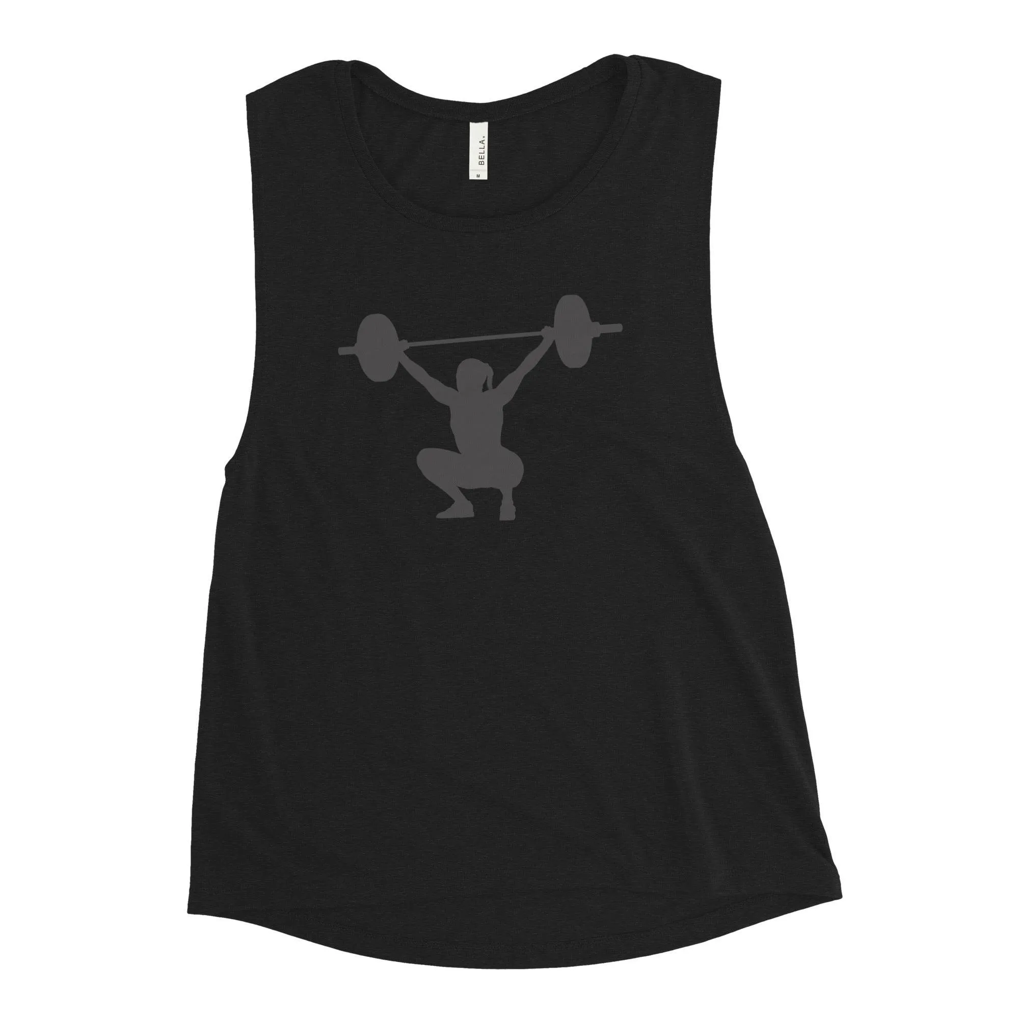 Ladies' Muscle Tank for Weight Lifting - Fitness Gym Workout Tank Top