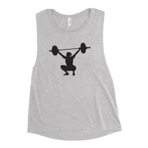 Ladies' Muscle Tank for Weight Lifting - Fitness Gym Workout Tank Top