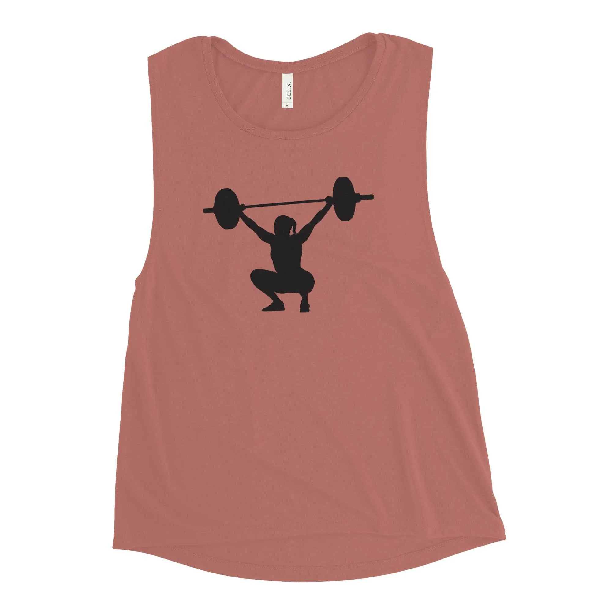 Ladies' Muscle Tank for Weight Lifting - Fitness Gym Workout Tank Top