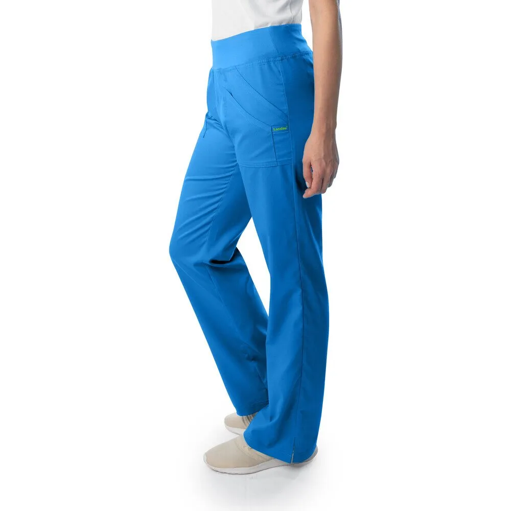 Landau Proflex Women's Straight-Leg Yoga Pants   4 Pockets - ROYAL / Sizes XXS - 5XL
