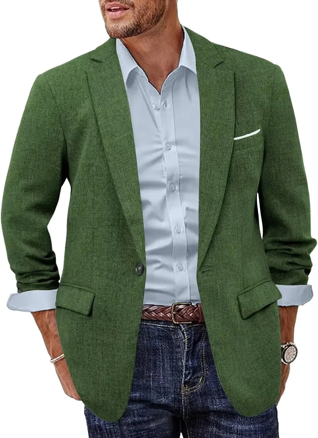 Large Size Blazer for Stylish Big Men