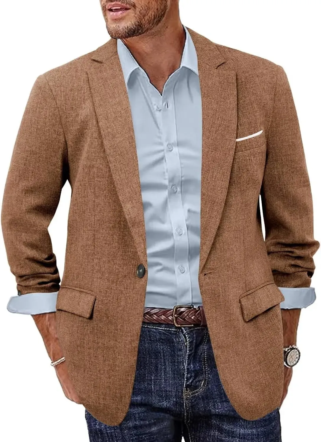 Large Size Blazer for Stylish Big Men