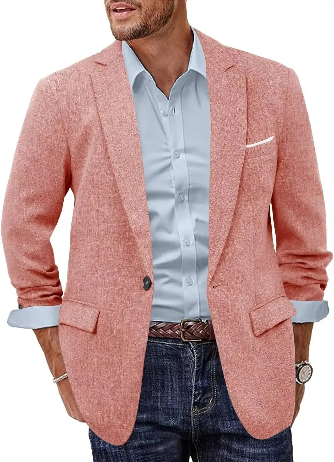 Large Size Blazer for Stylish Big Men