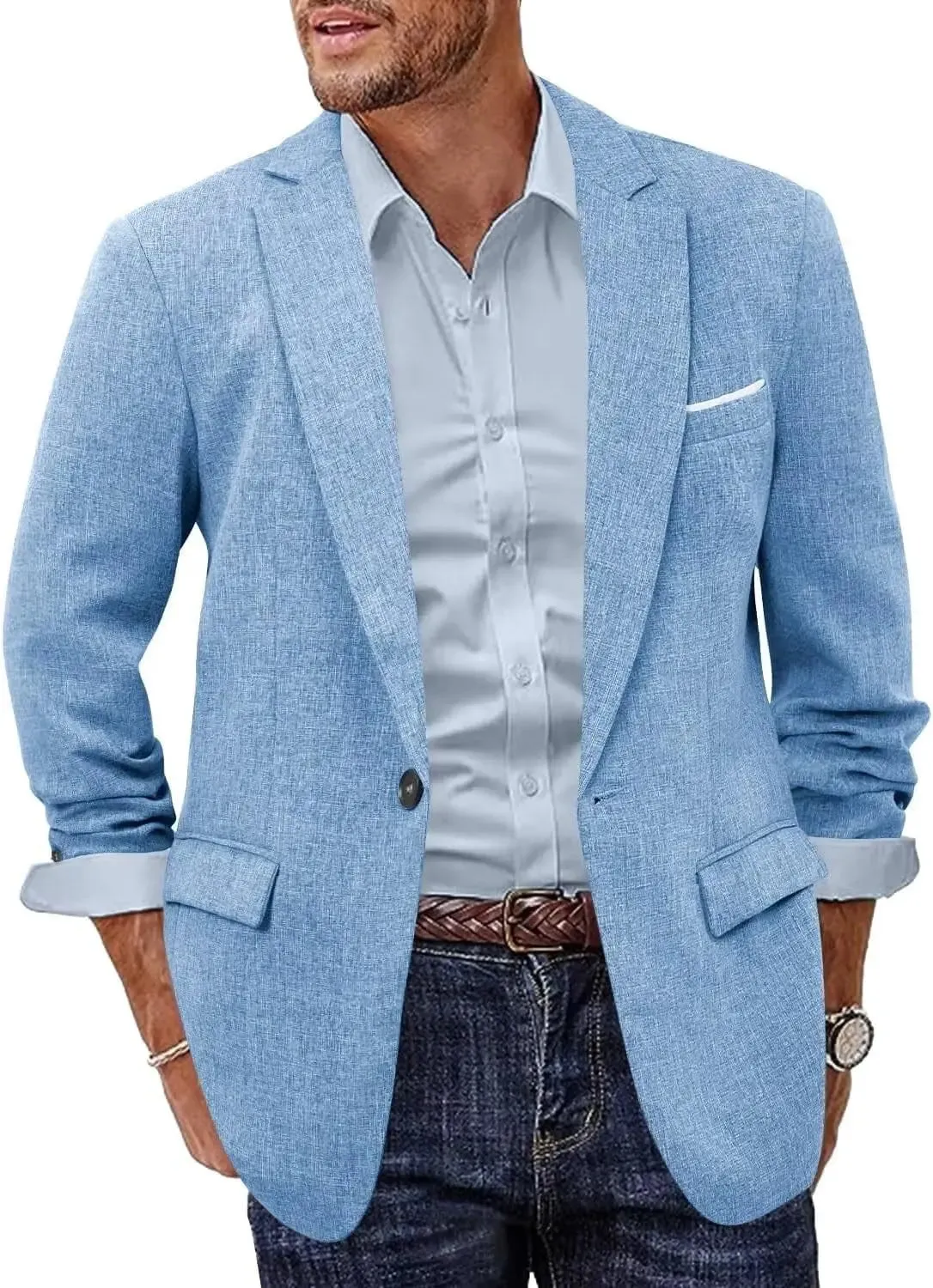 Large Size Blazer for Stylish Big Men