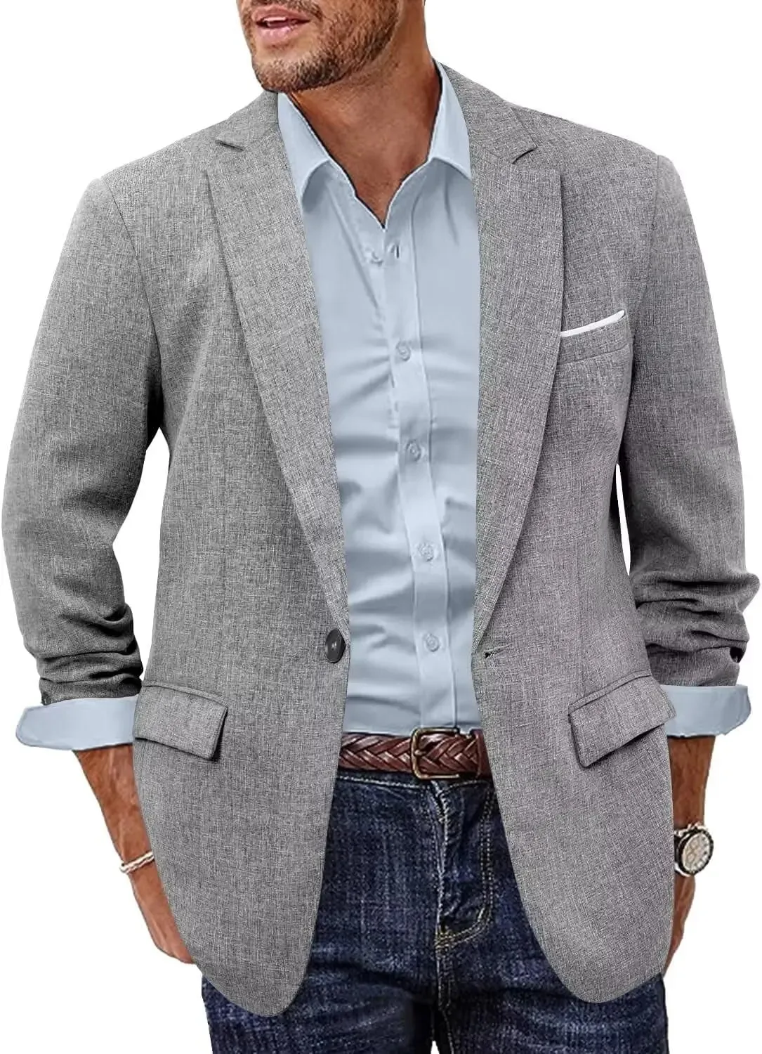 Large Size Blazer for Stylish Big Men