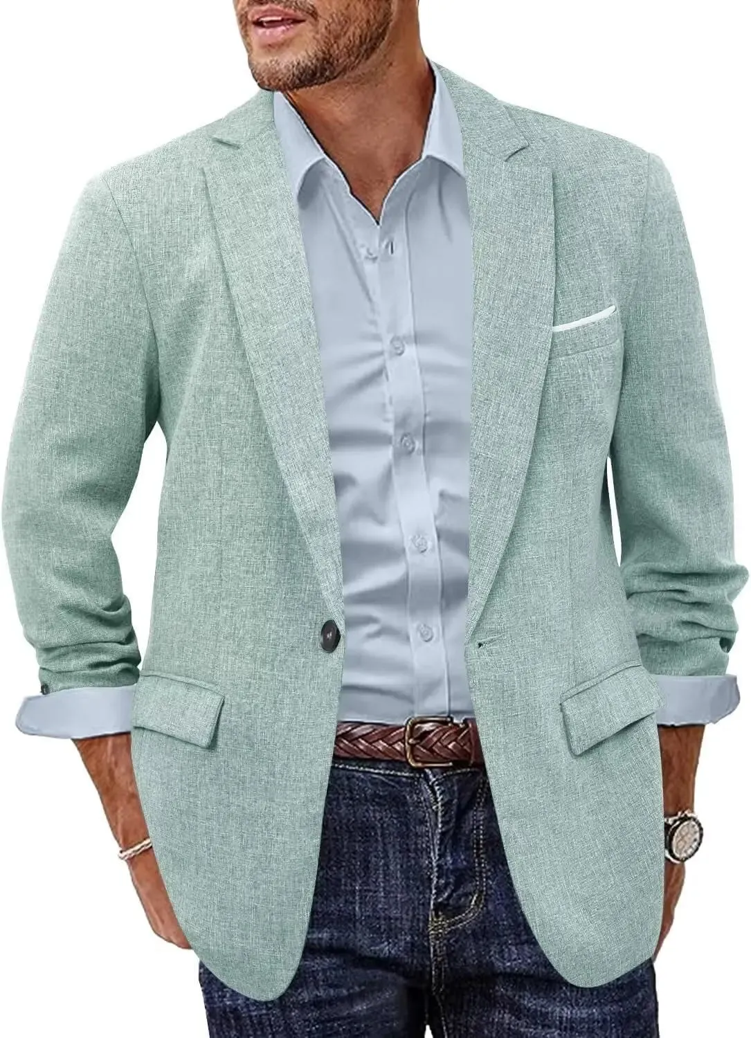 Large Size Blazer for Stylish Big Men