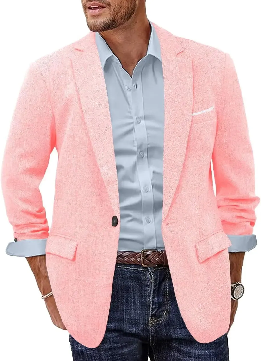 Large Size Blazer for Stylish Big Men