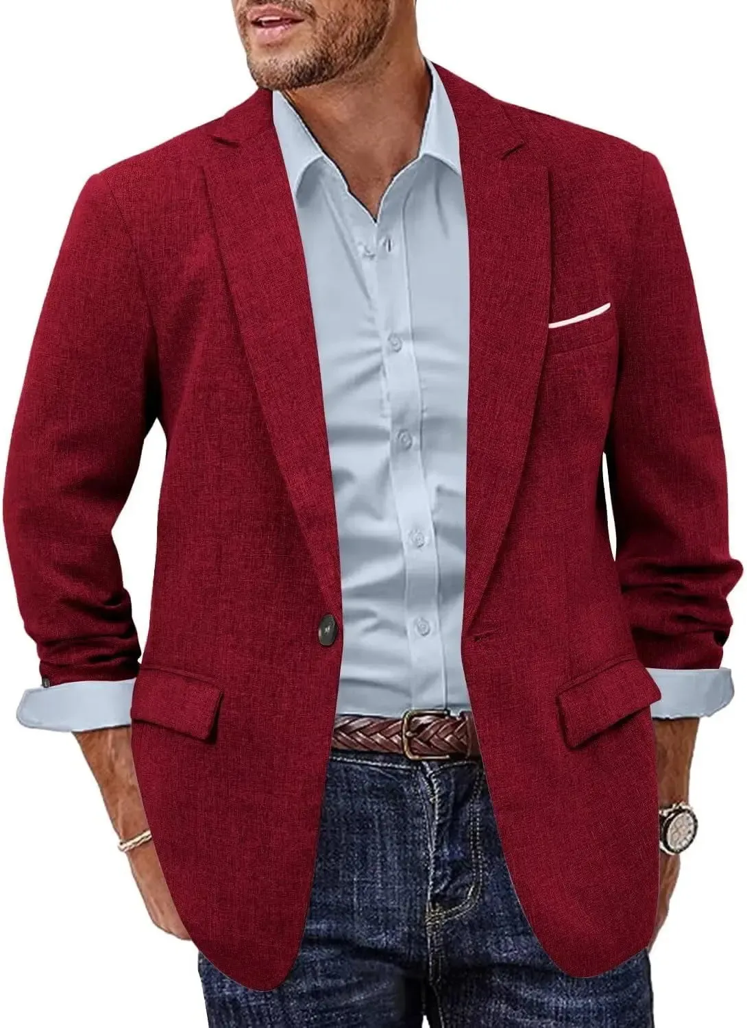 Large Size Blazer for Stylish Big Men