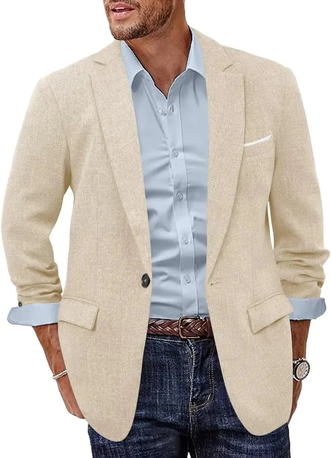 Large Size Blazer for Stylish Big Men