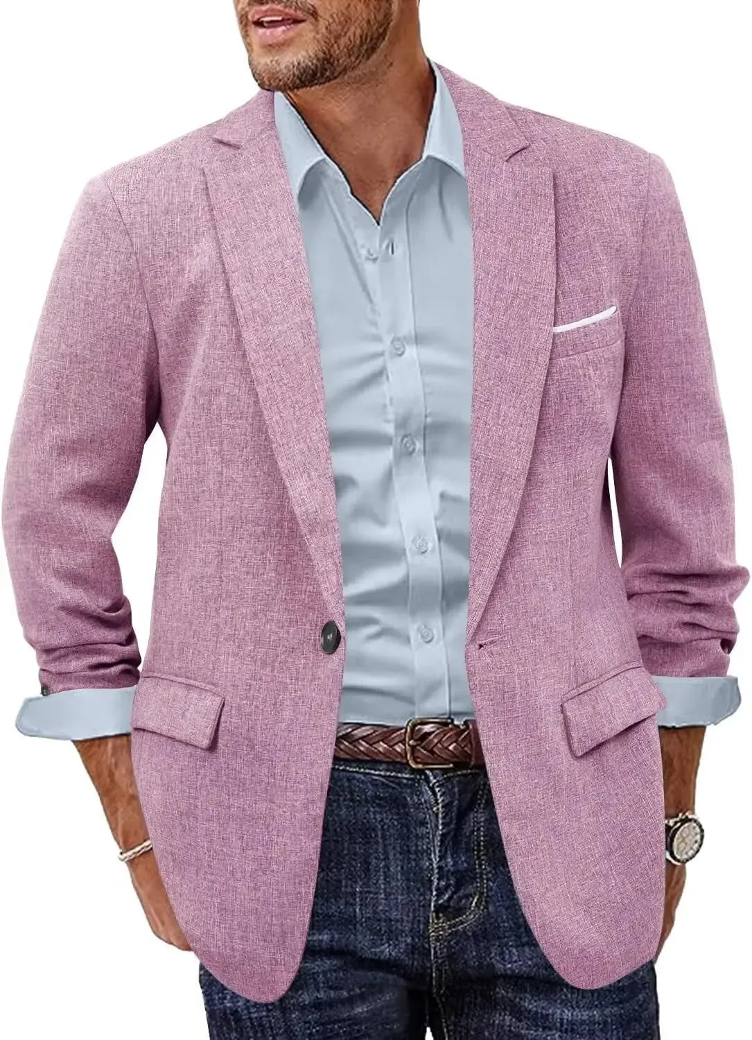 Large Size Blazer for Stylish Big Men