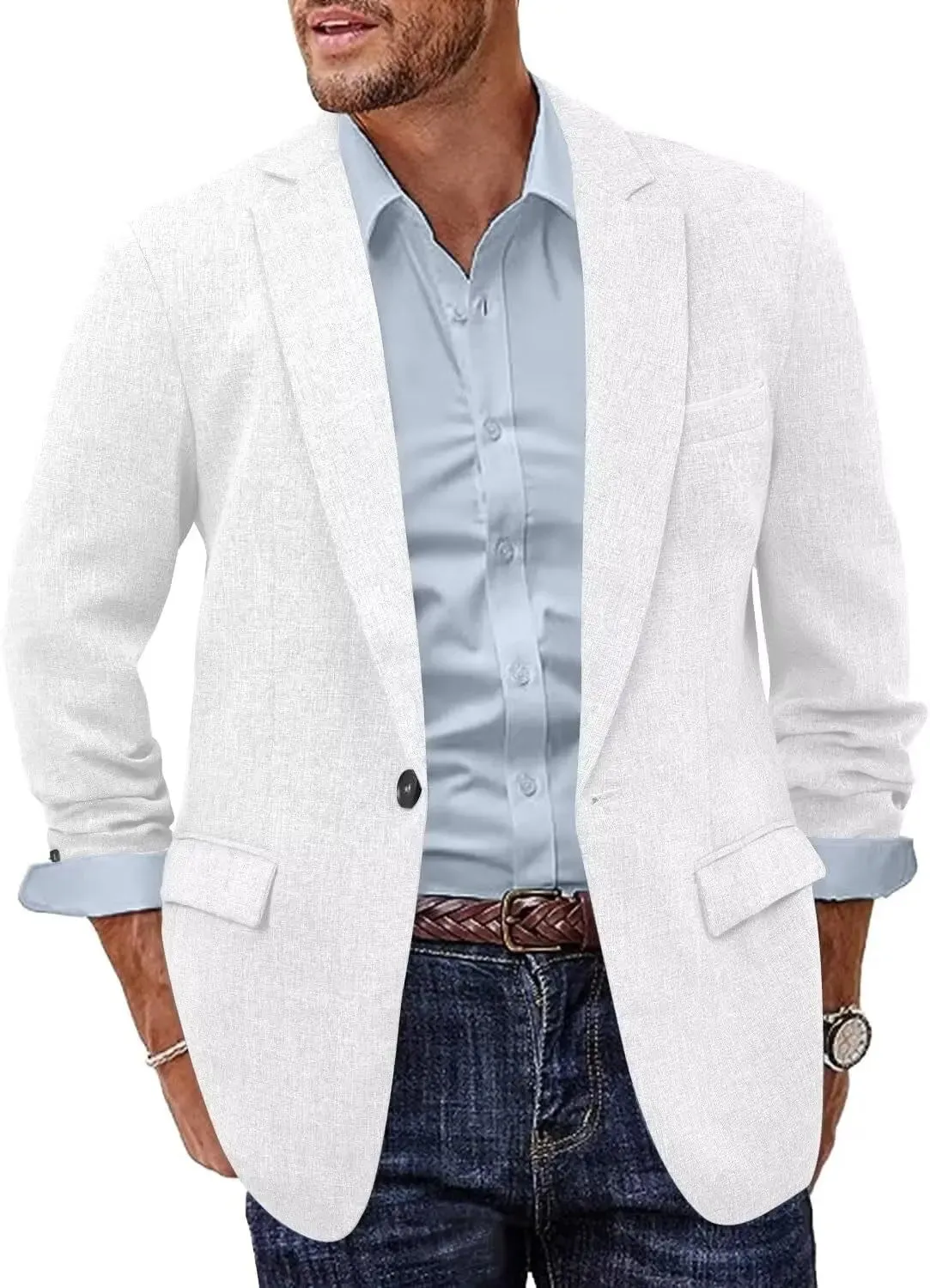 Large Size Blazer for Stylish Big Men