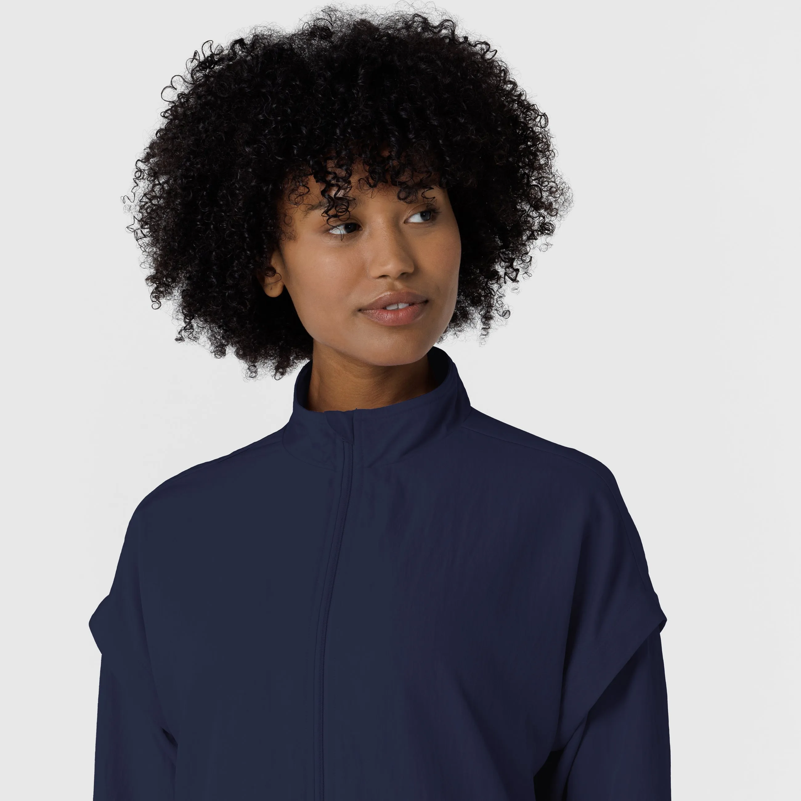 Layers 8014 BreezeBreaker Scrub Jacket Navy