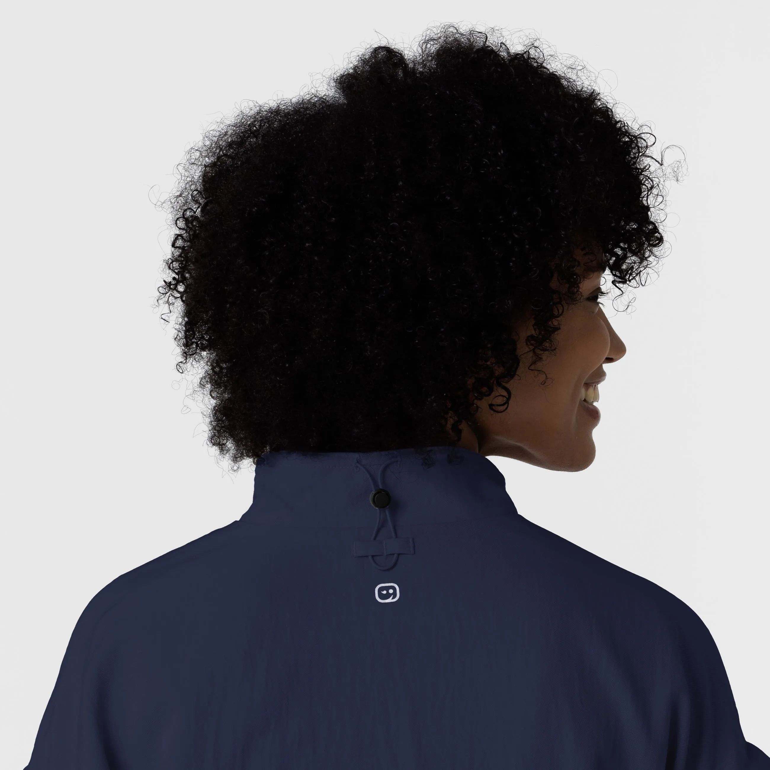 Layers 8014 BreezeBreaker Scrub Jacket Navy