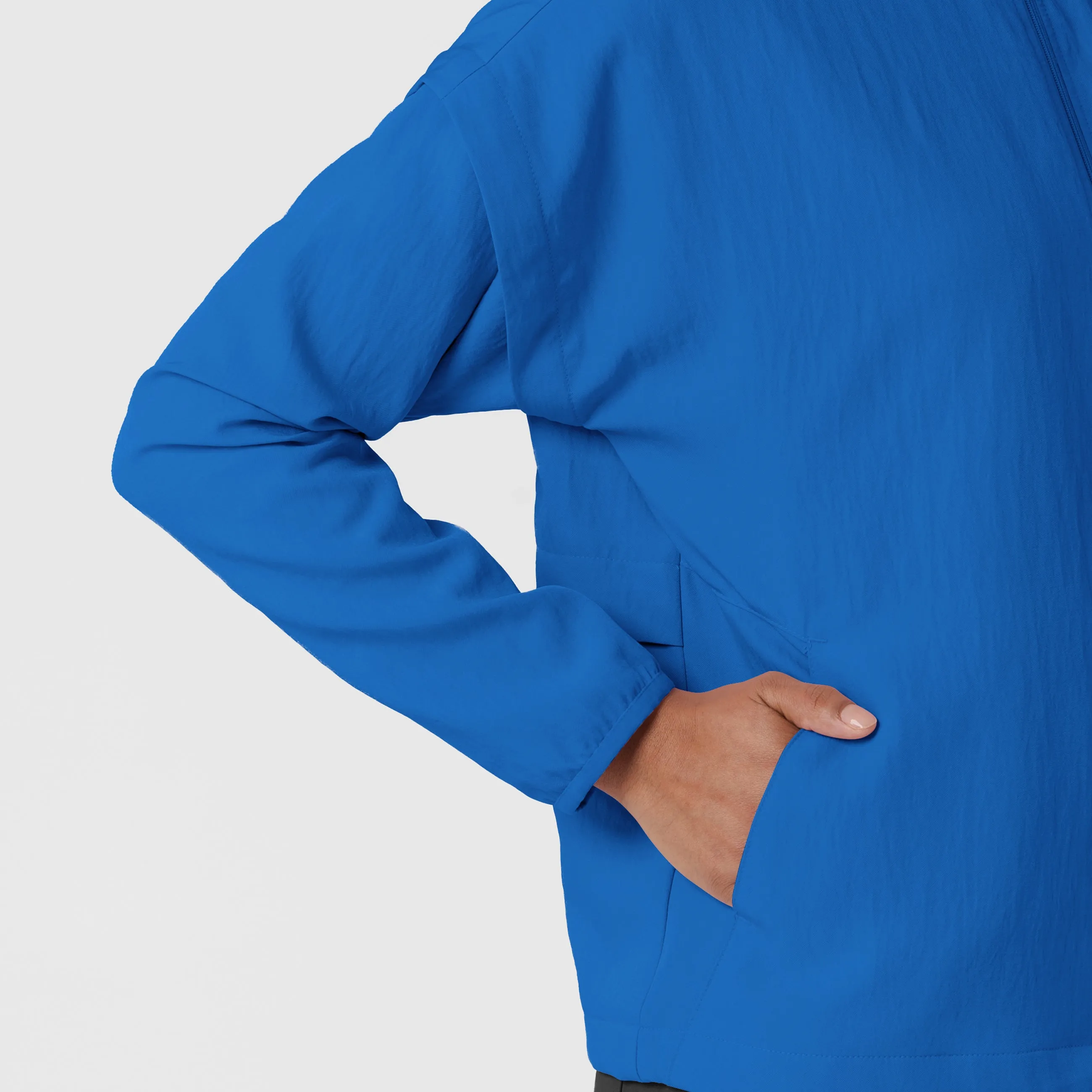 Layers 8014 BreezeBreaker Scrub Jacket Royal