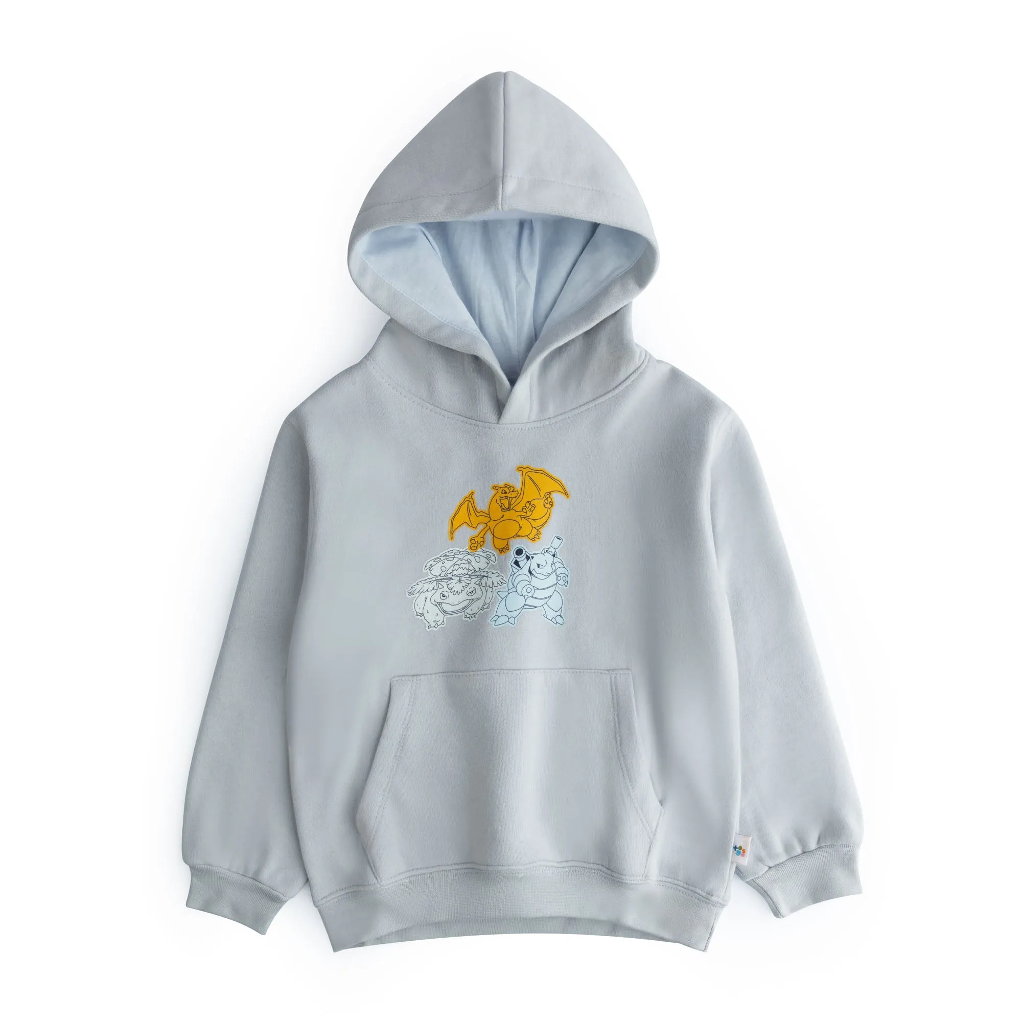 Light Grey Graphic Pullover