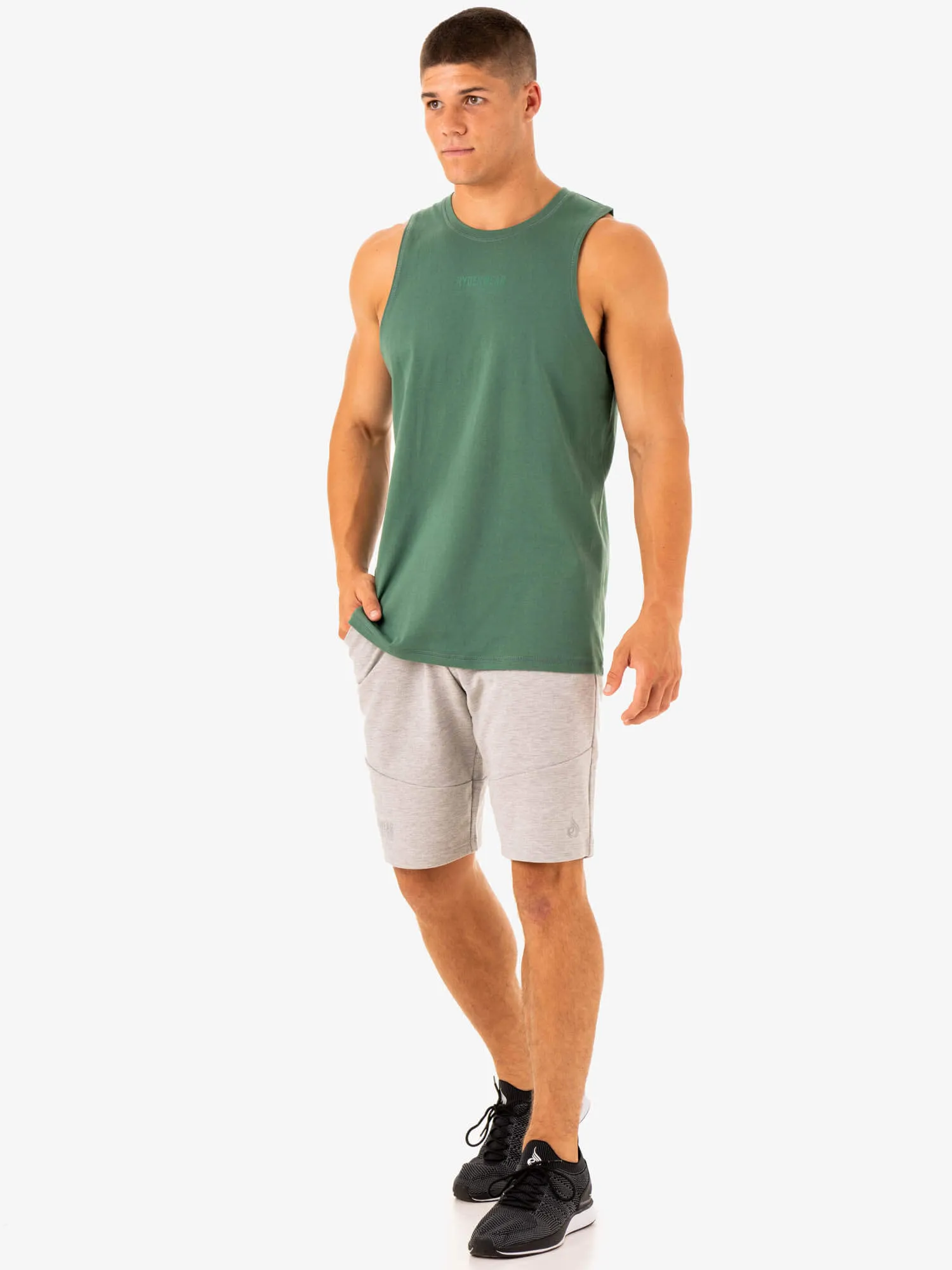 Limitless Baller Tank - Forest Green