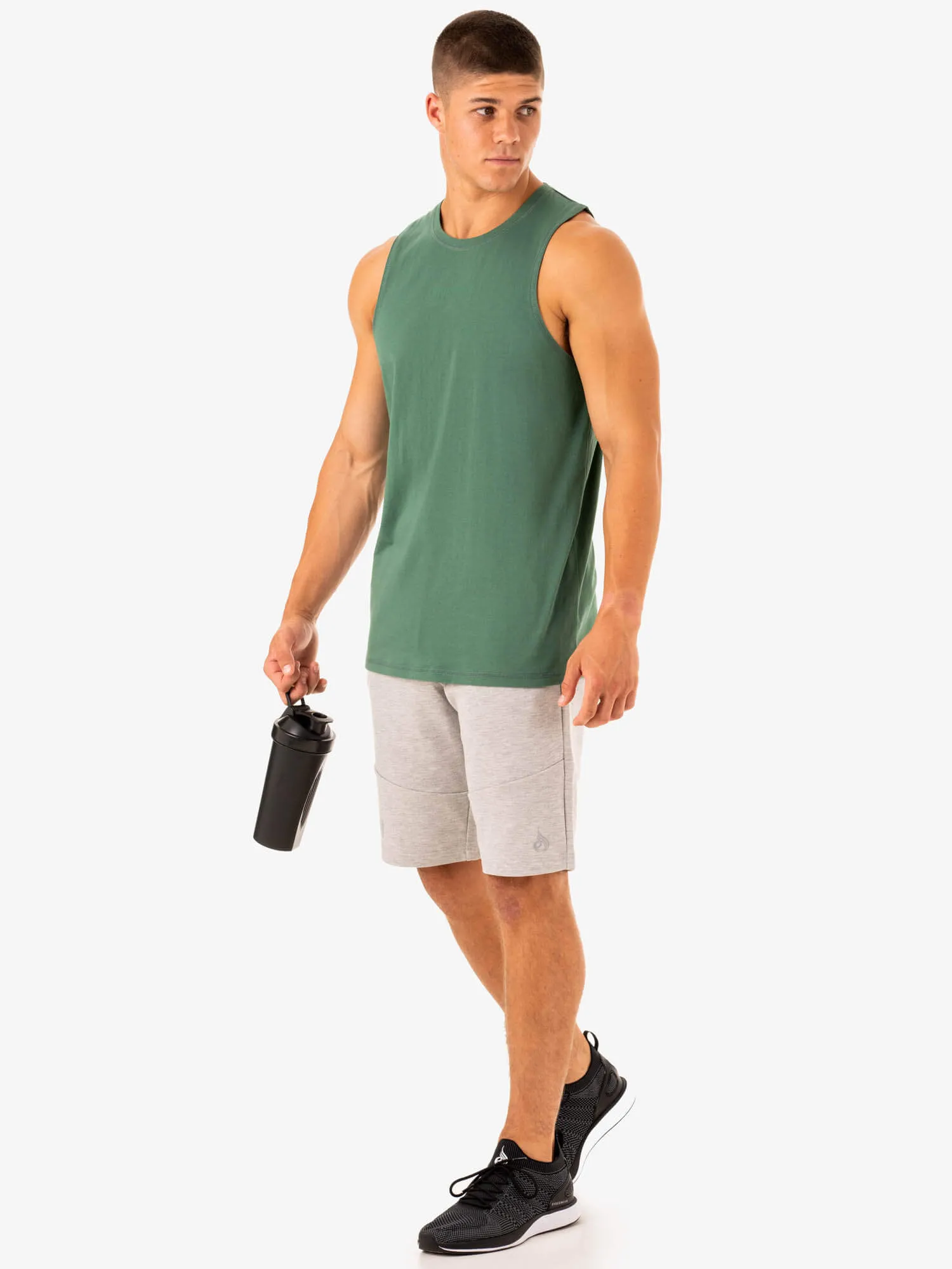 Limitless Baller Tank - Forest Green